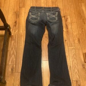 Ariat Women's Indigo Boot Cut Jeans waist 32 inseam 35 - midrise